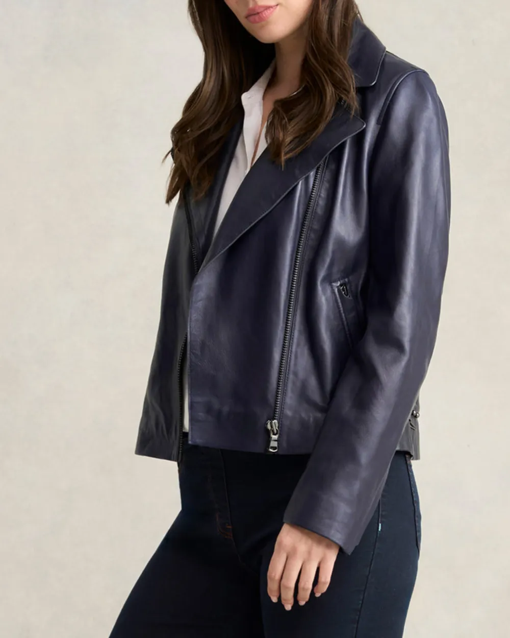 Leather Moto Jacket