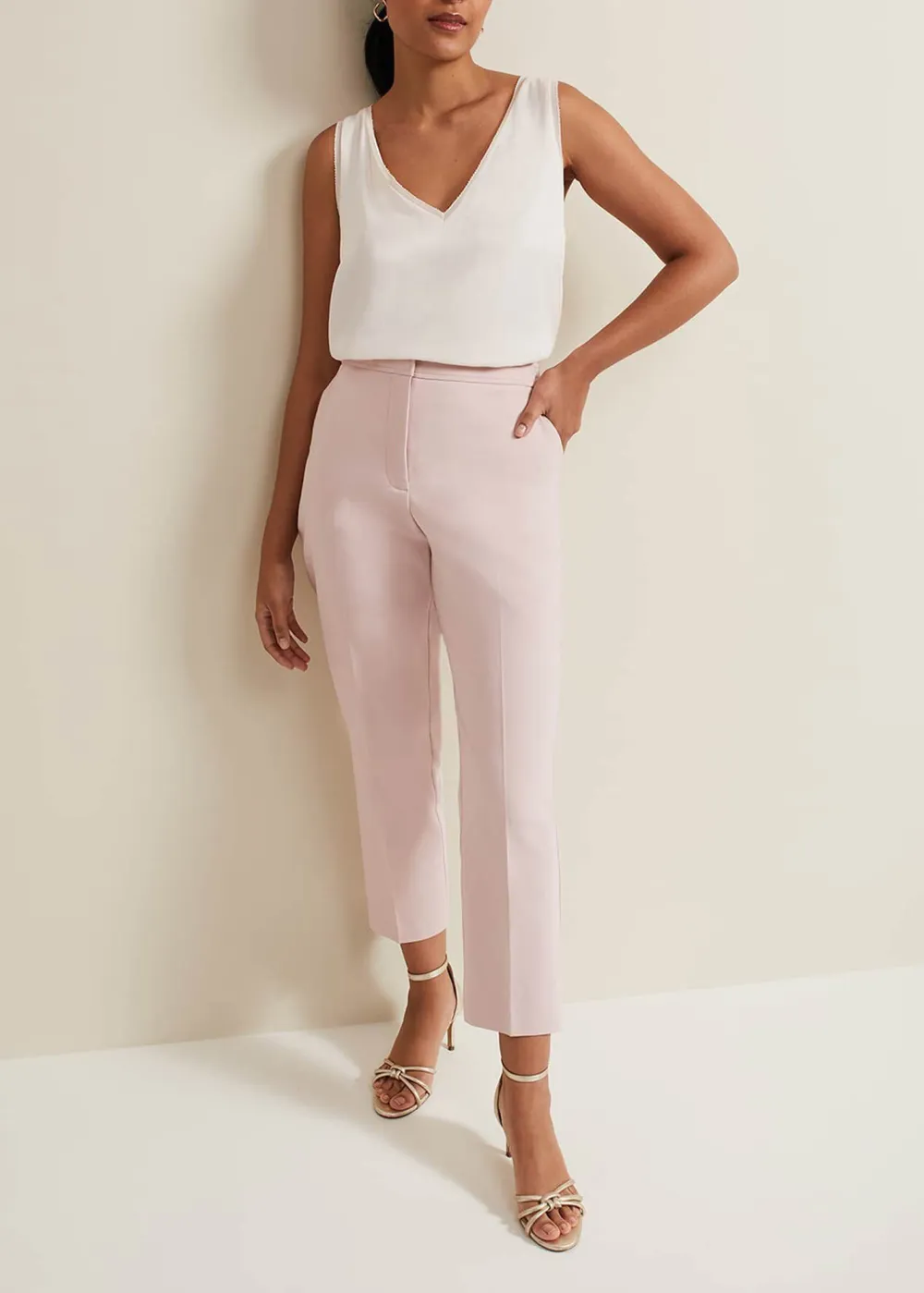 Slim Fit Women's Suit Pants