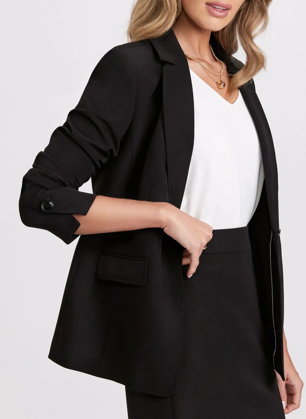 Black Suit Blazer