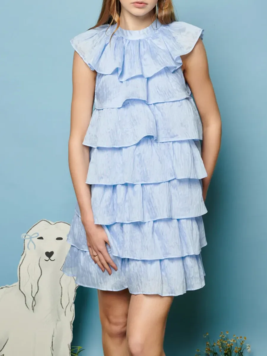 Ruffle Mini Dress