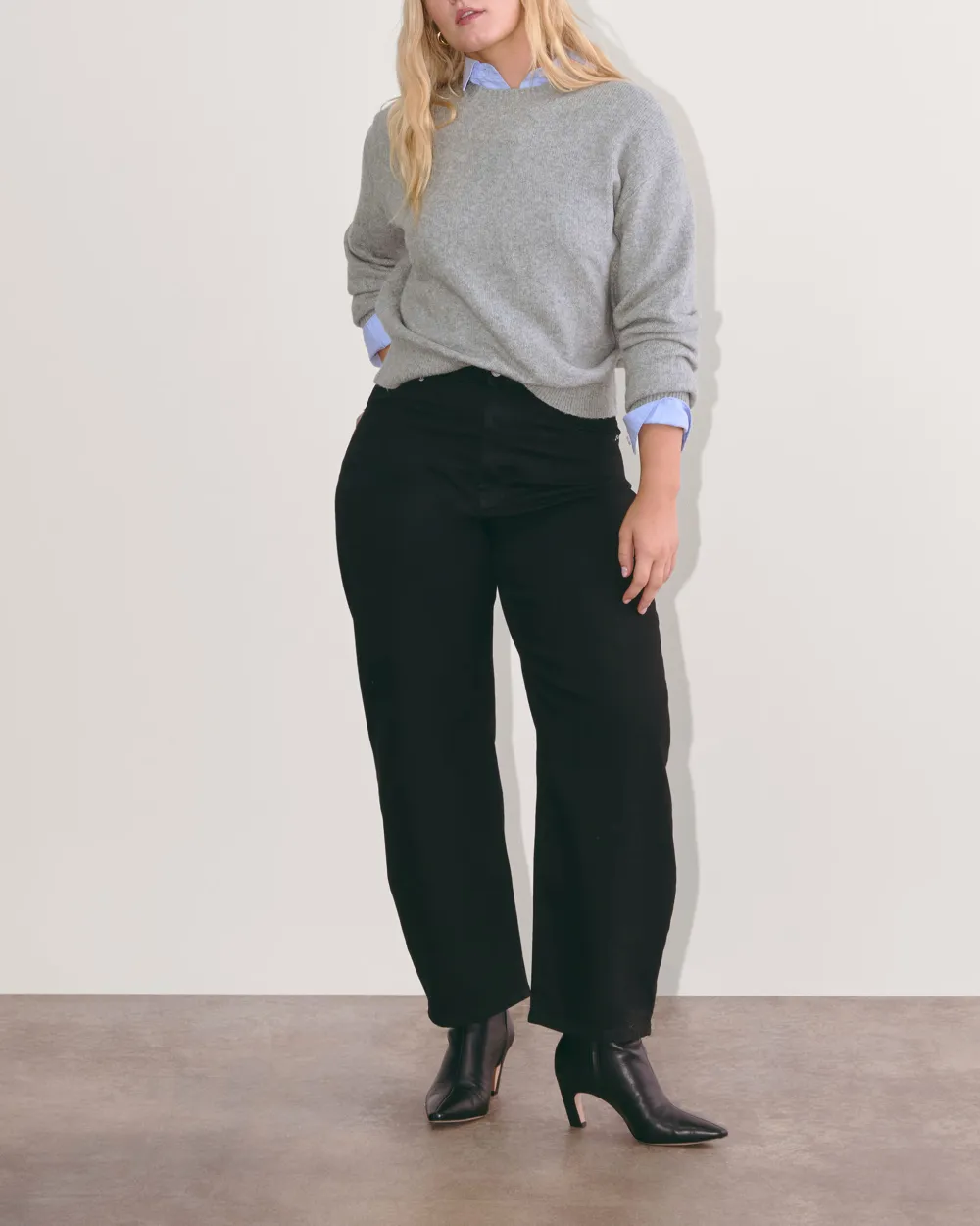 Sweater In Plush Cotton