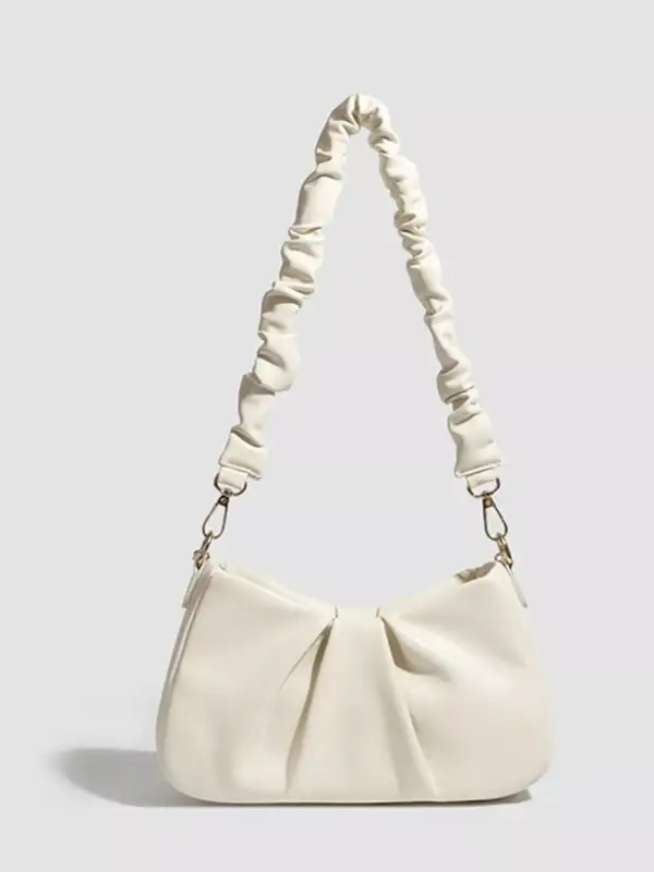 Ruched Handle Crossbody Bag