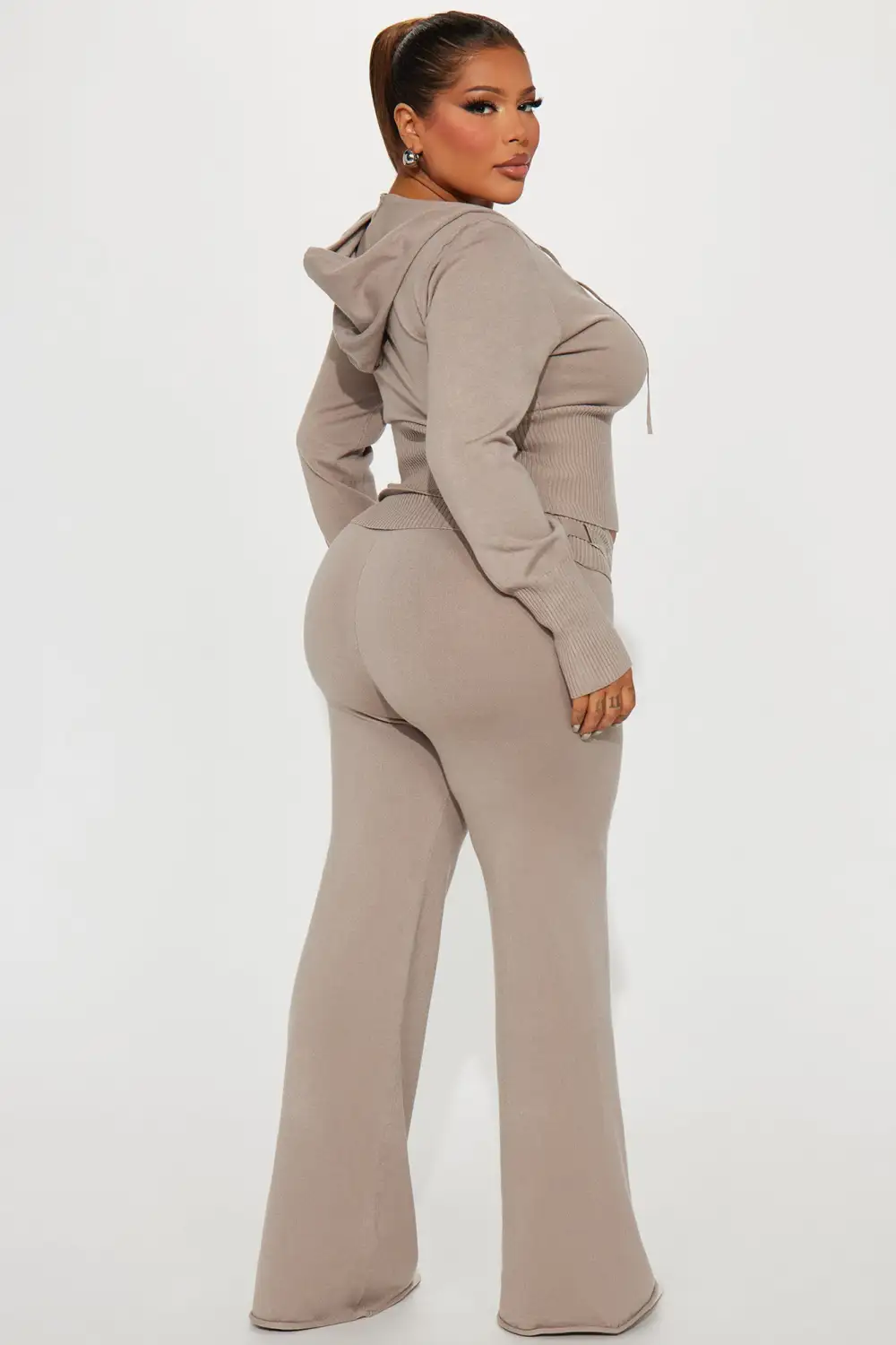 Lena Sweater Pant Set - Oatmeal