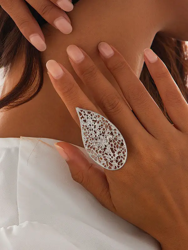 Geometric Alloy Statement Ring