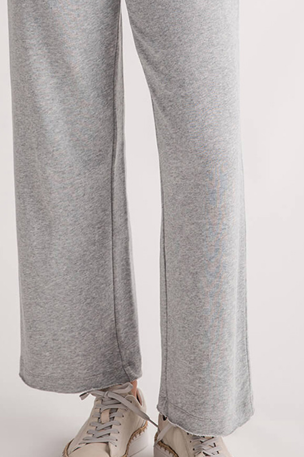 Z Supply Huntington French Terry Sweatpants - classic heather grey