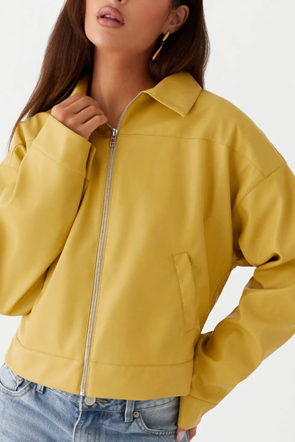 Oversized Jacket - Yellow
