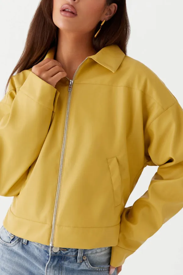 Oversized Jacket - Yellow