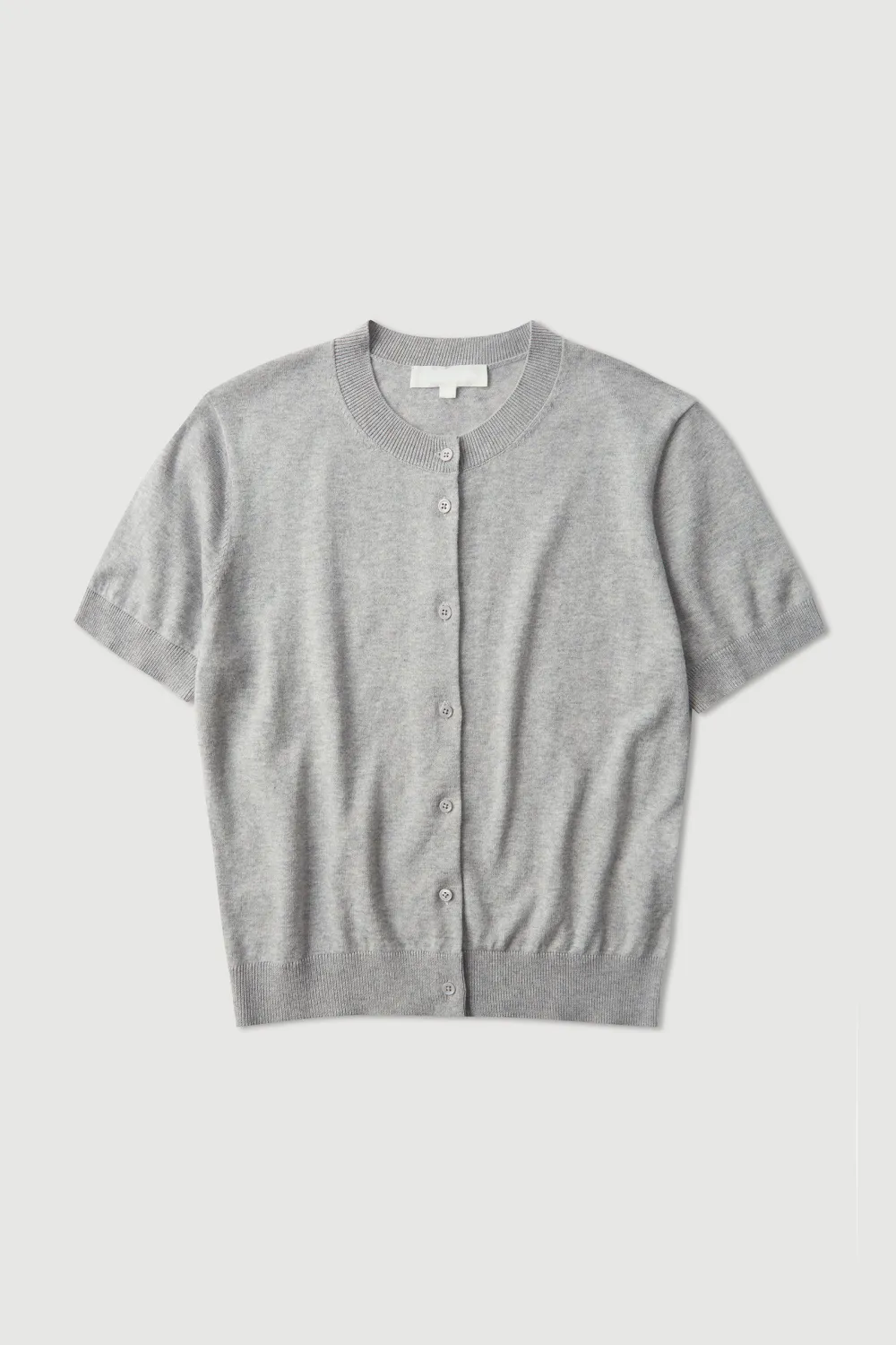 Ribbed Short Sleeved Pullover