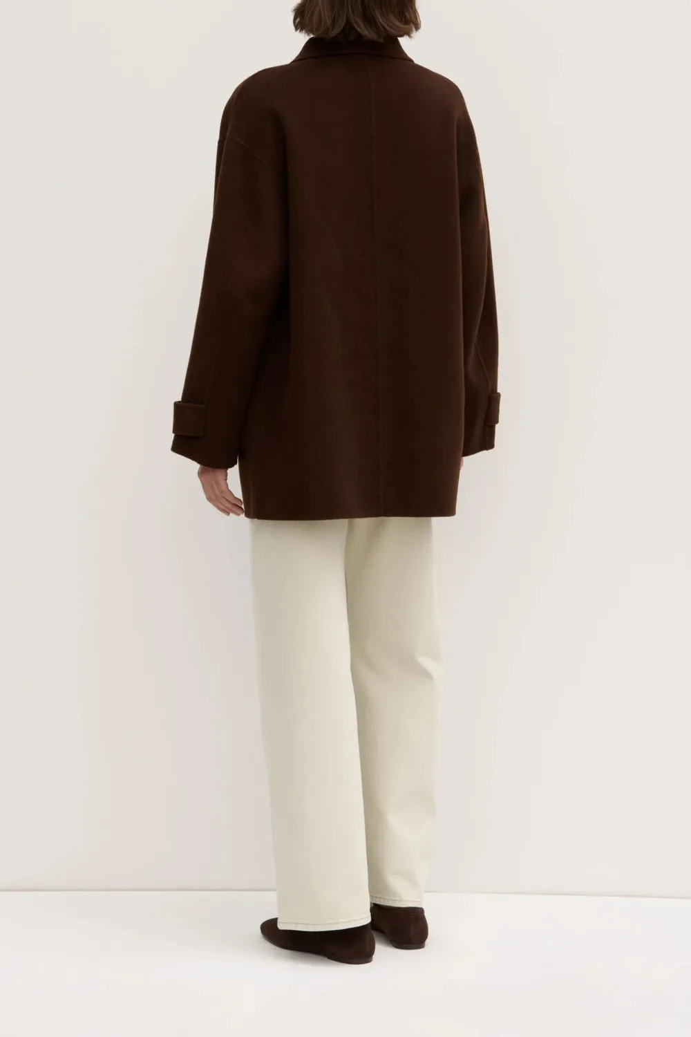 Double Sided Wool Short Jacket