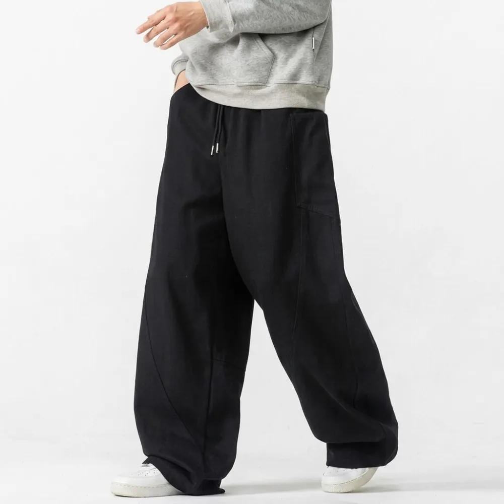Soft Pleated Wide Pants