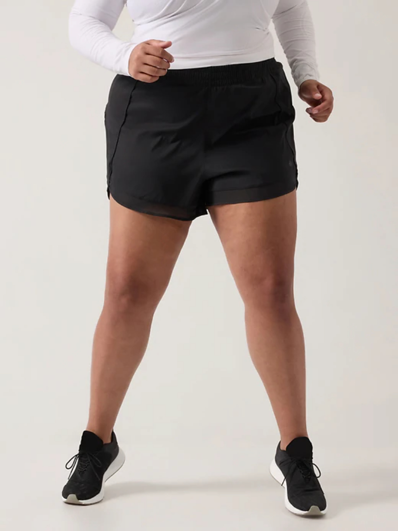 MESH RACER RUN SHORT