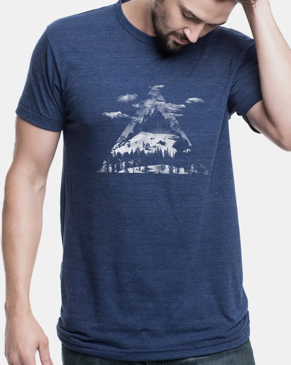 Triangle Cloud Graphic Tee