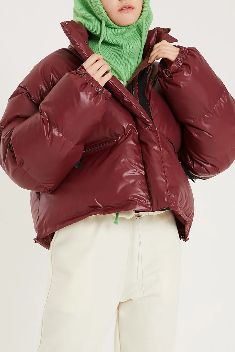 Floral Puffer Jacket