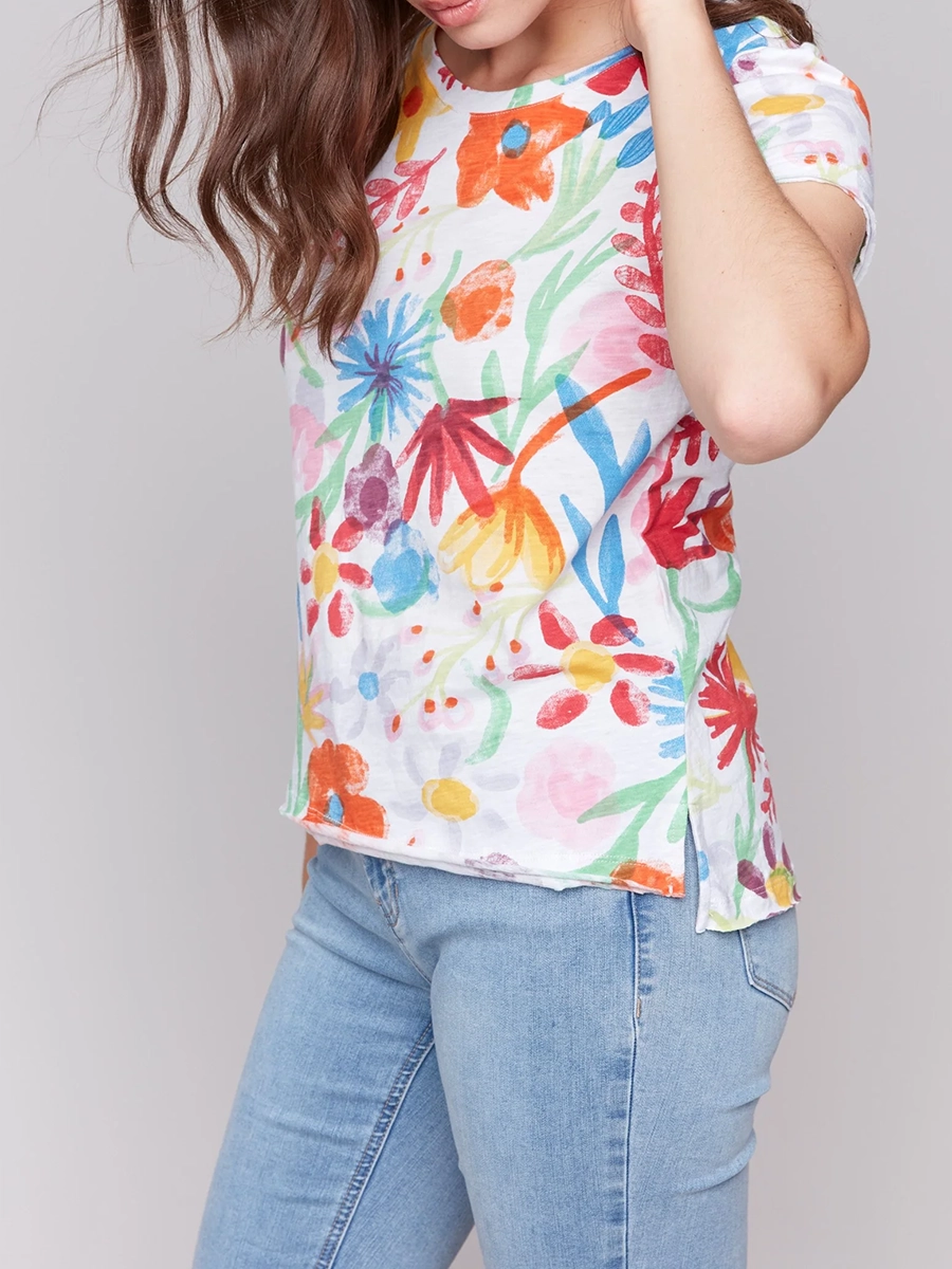 Comfortable Breathable Organic Cotton Fashionable T-Shirt