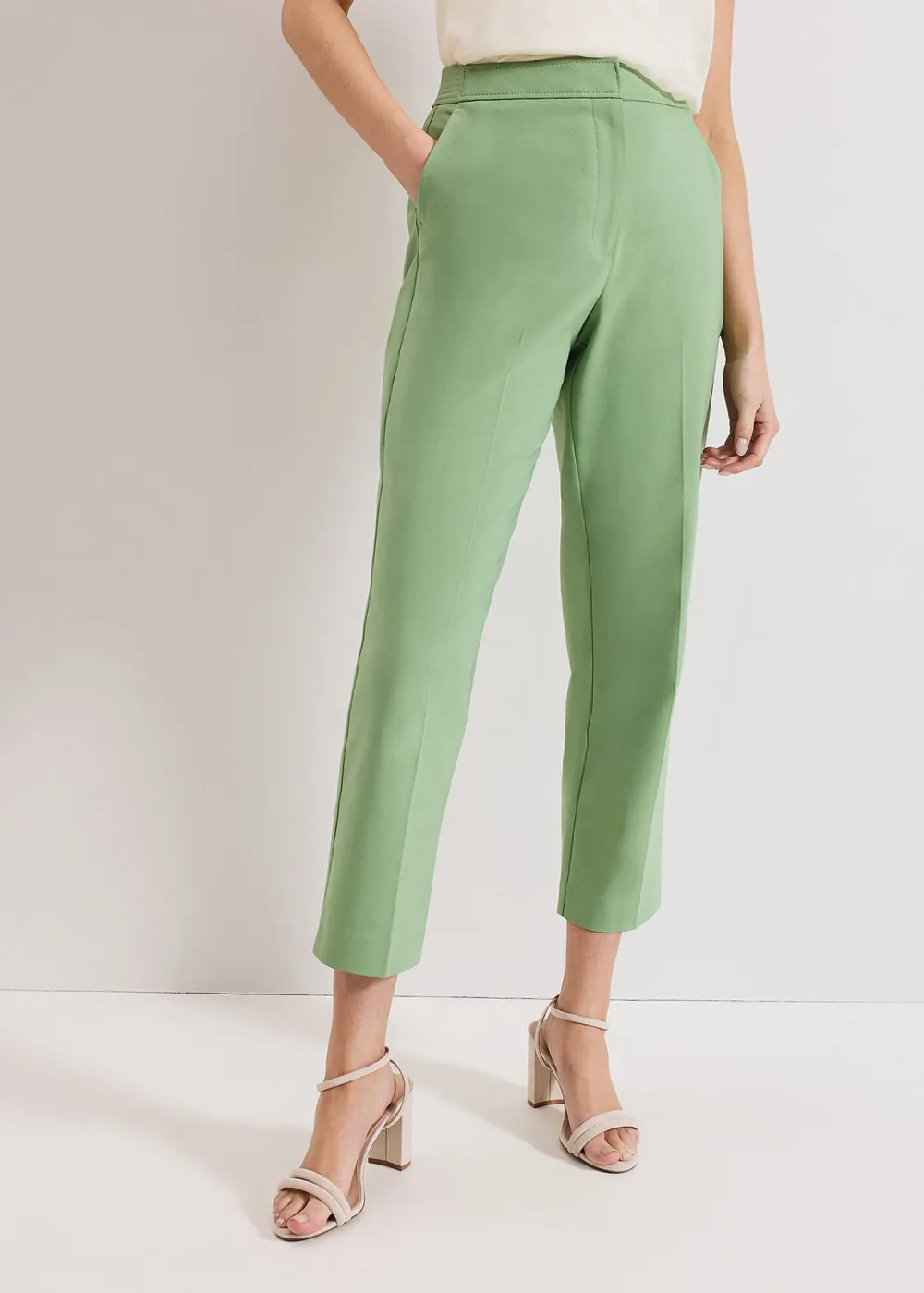 Soft Pleated Suit Pants
