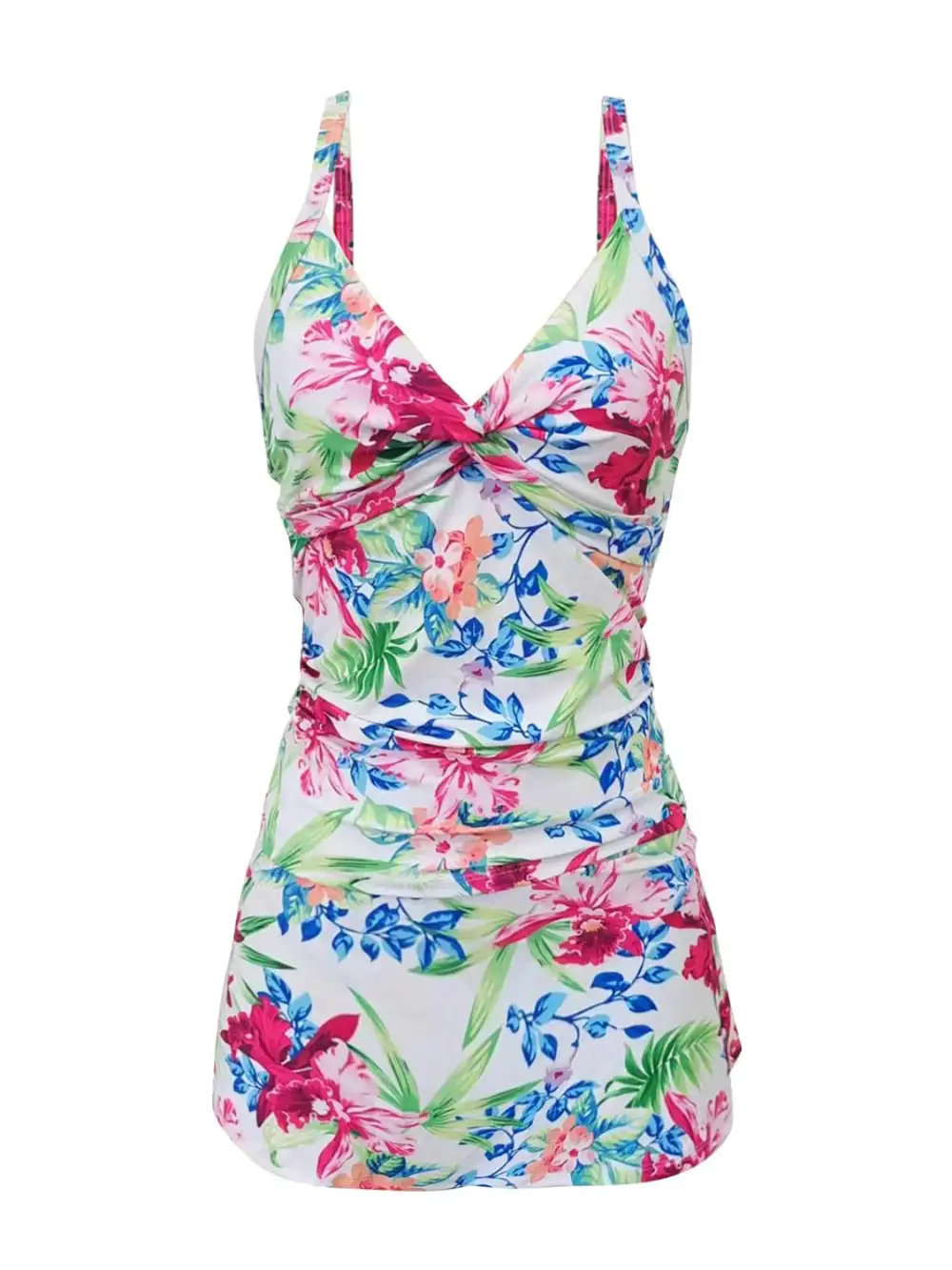 Printed Spaghetti Strap Dress