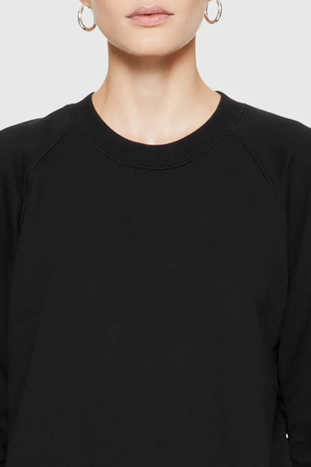 Long Sleeve Black Hoodie