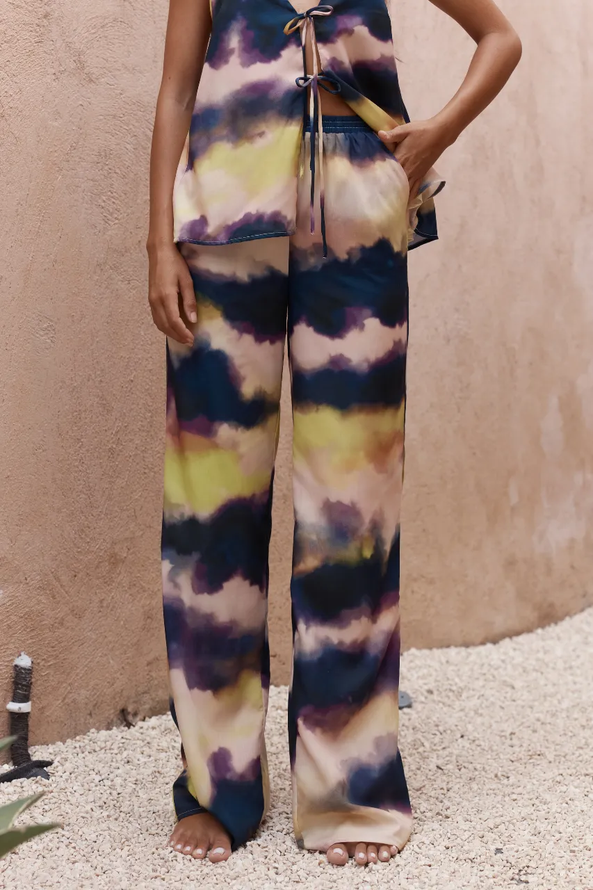 Tie-Dye Holiday Pants