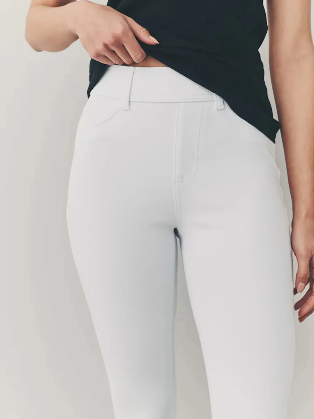 Cotton Solid Color Pants