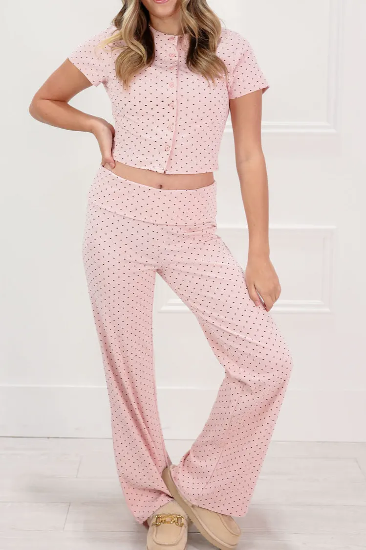 Relaxed Statement Pants Set
