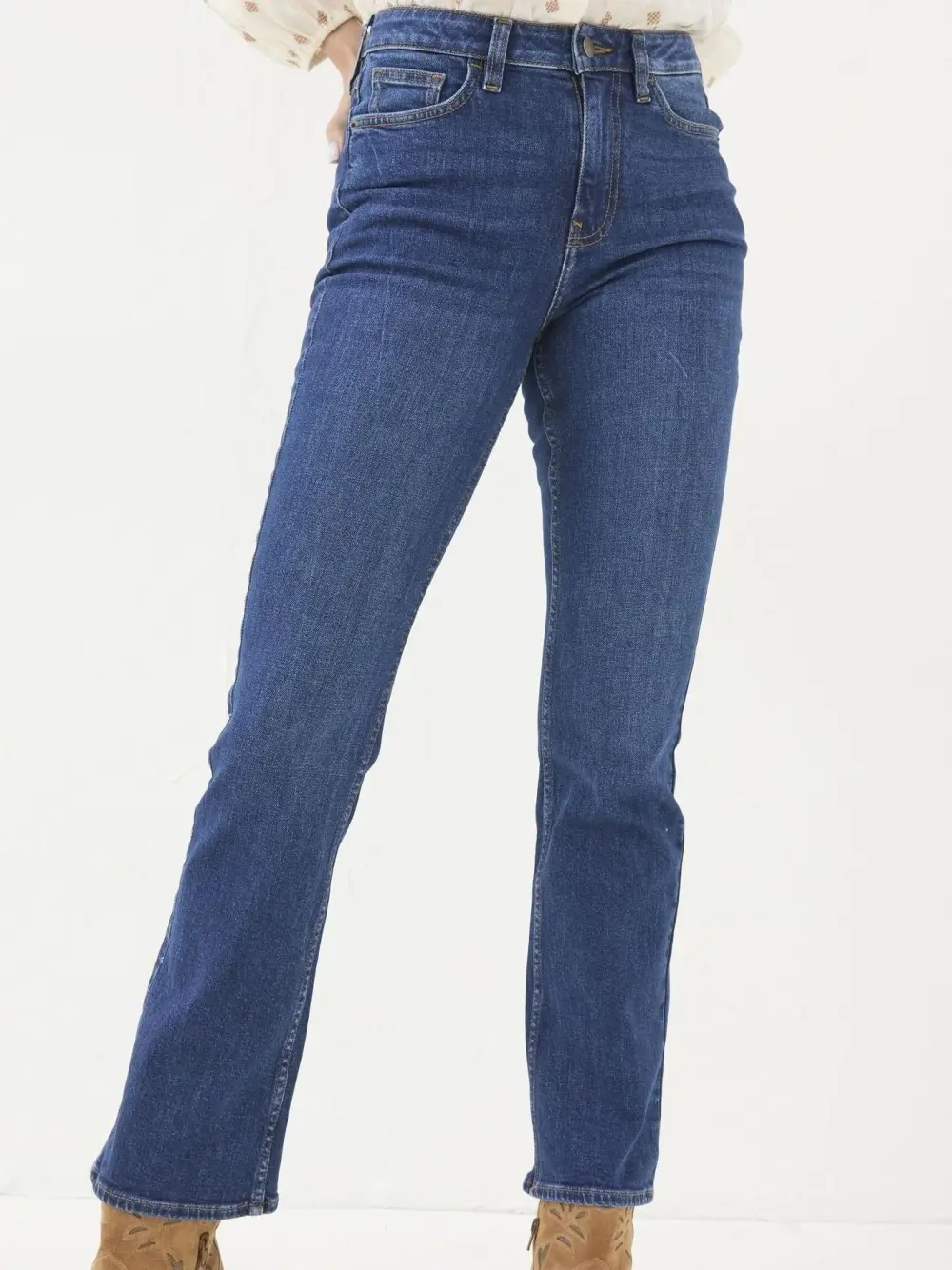 Brooke Indigo/Blue Bootcut Jeans