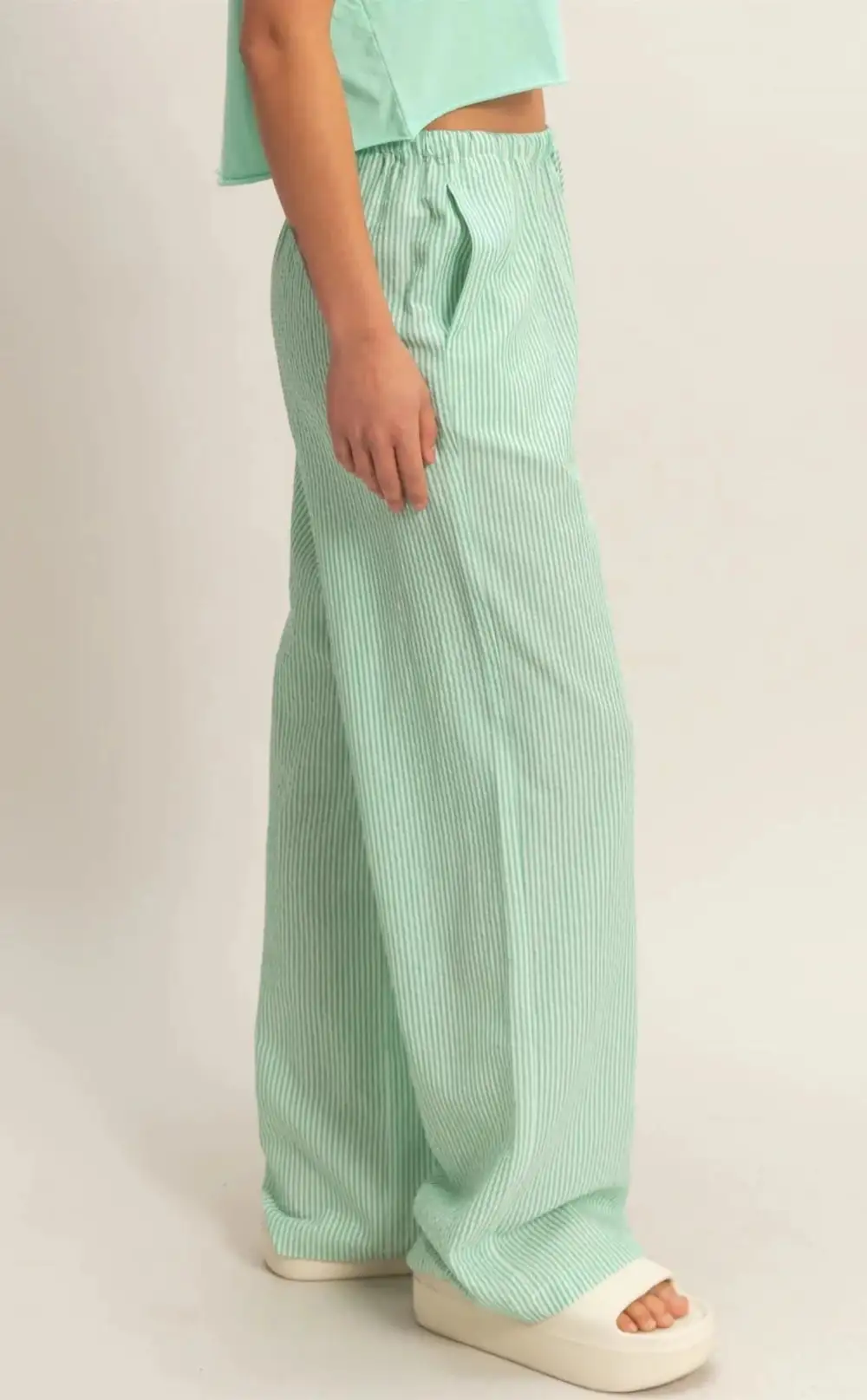 Striped Resort Wide Pants