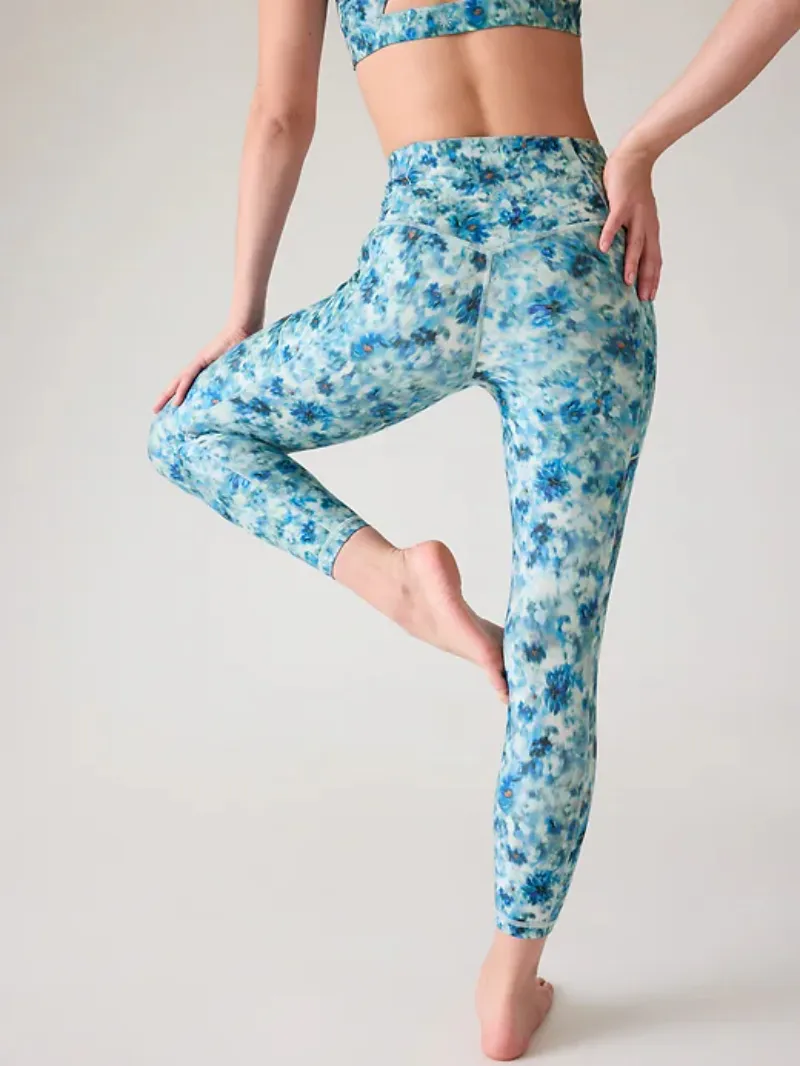 BORN FOR SPORTS FLORAL SALUTATION STASH 7/8 TIGHT