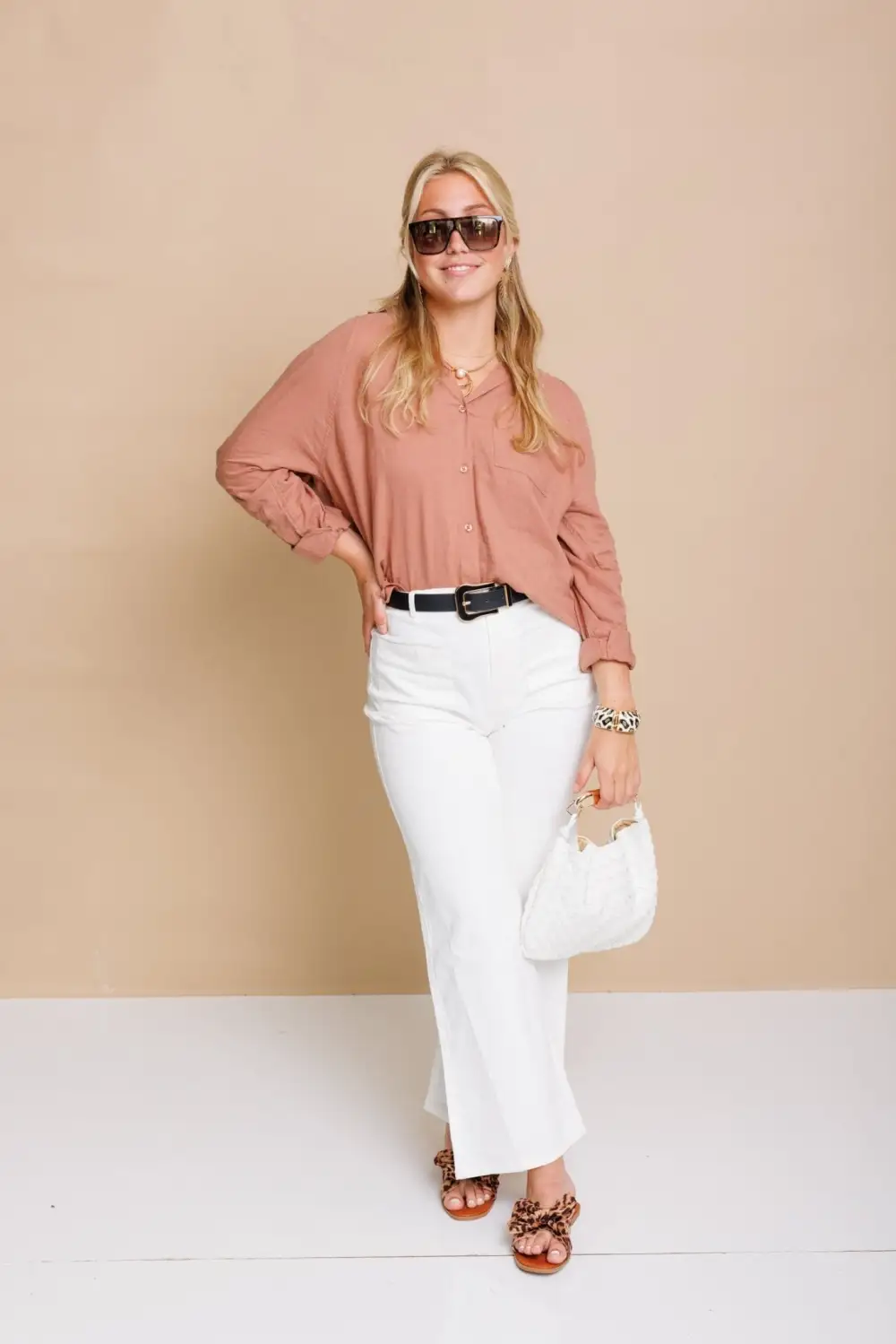 Z Supply: The Perfect Linen Top, MOCHA MOUSSE