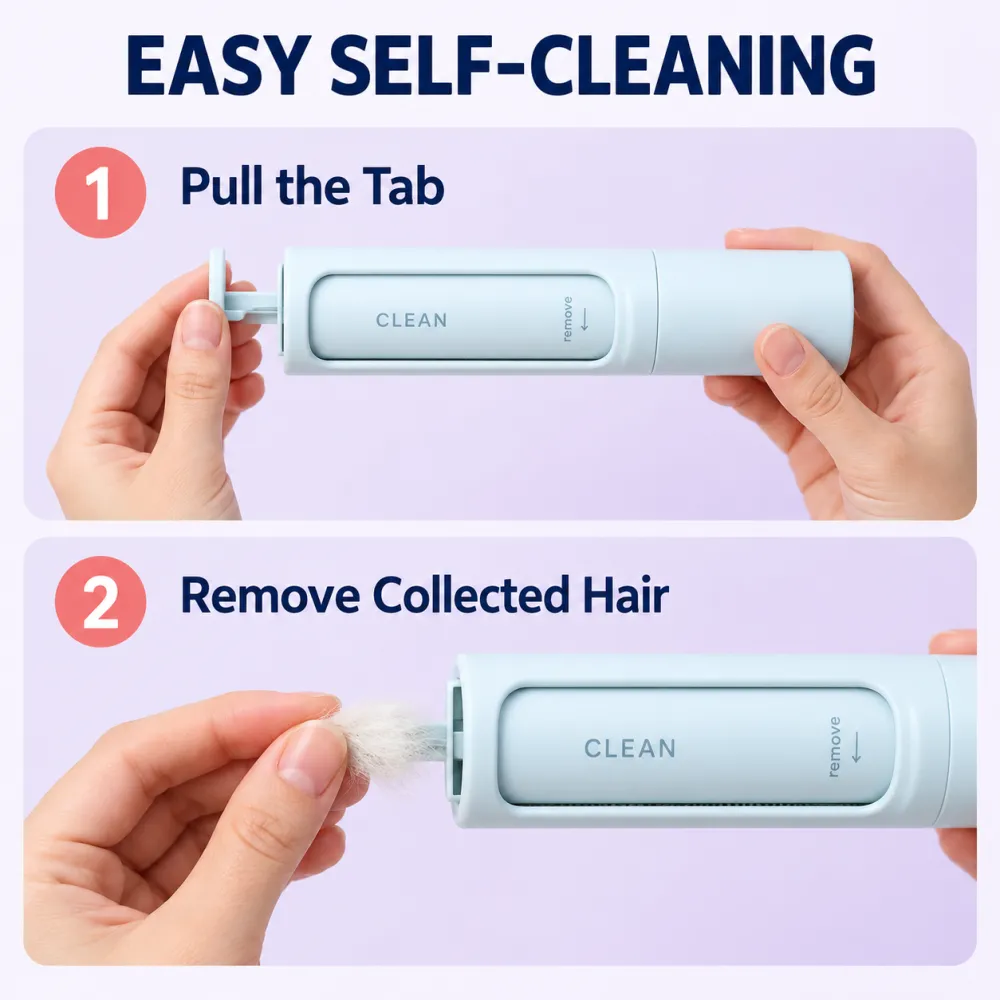 Reusable Pet Hair Remover Brush