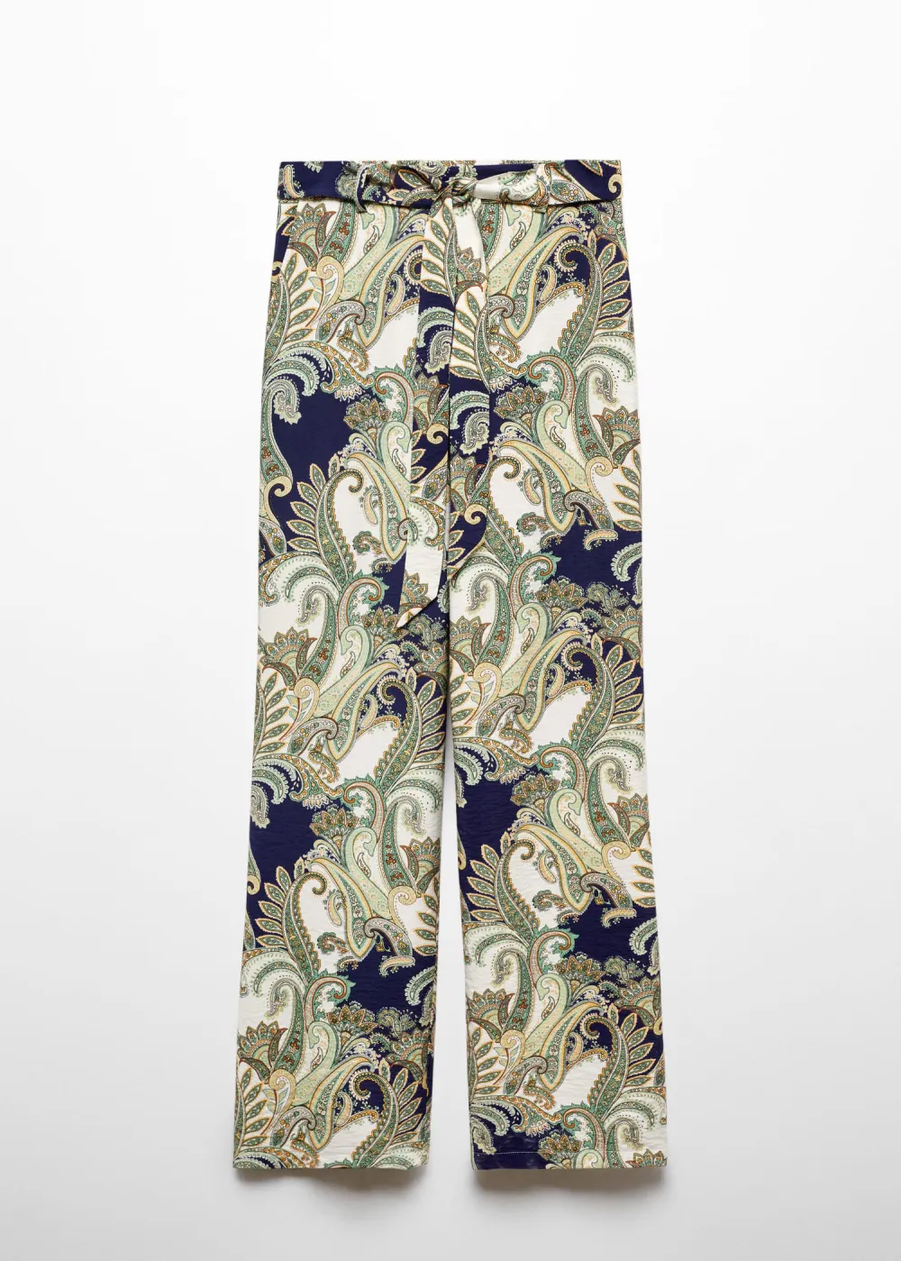 Bow printed pants