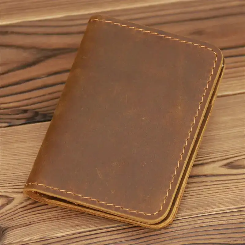 Minimal Leather Pocket Wallet
