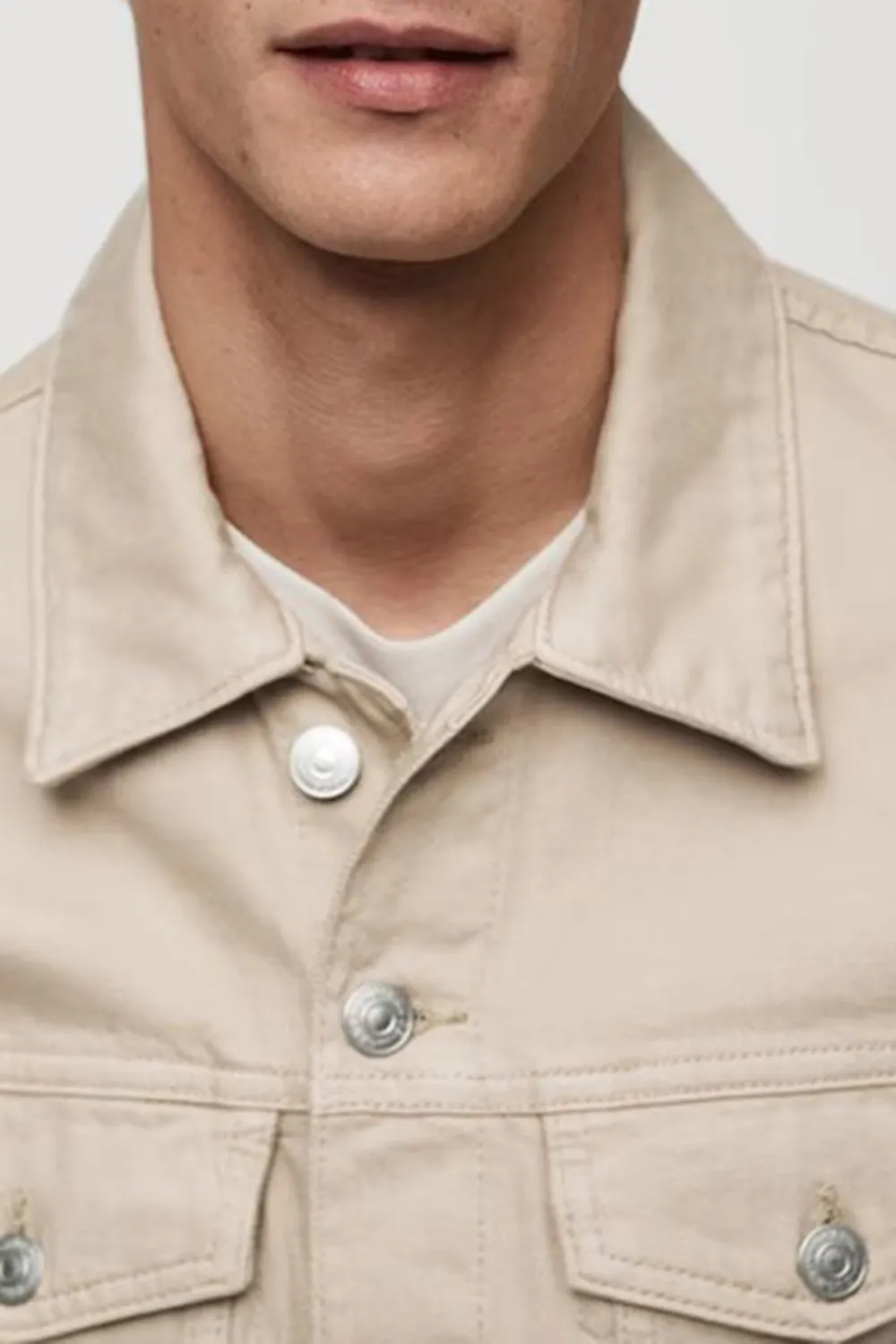 Pocketed Denim Jacket