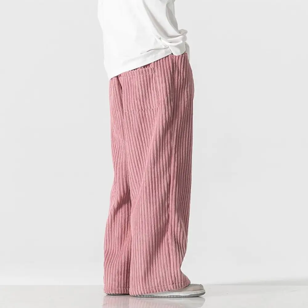 Textured Corduroy Wide Pants