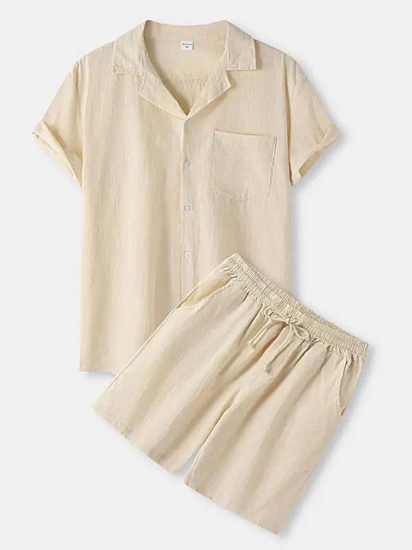 Linen Blend Cotton Blend Everyday Sets