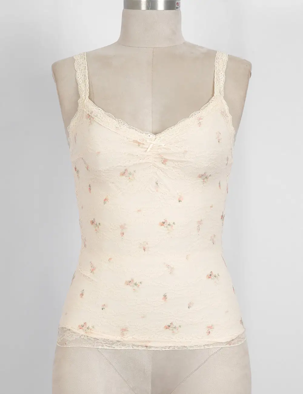 Lace Sweet V Neck Cami Top