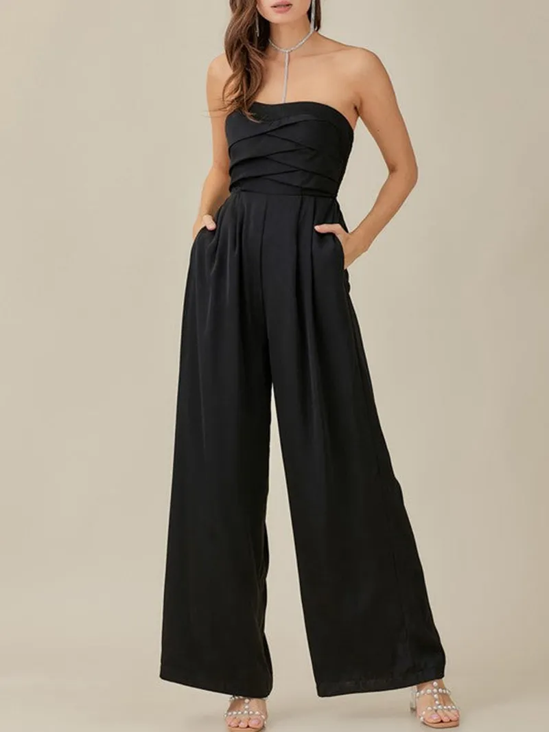 Women's Top Detailed Jumpsuit