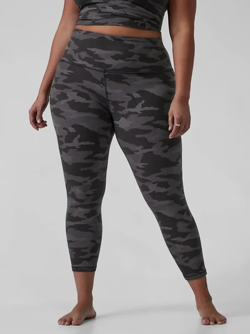 CAMOUFLAGE ULTRA HIGH RISE ELATION 7/8 TIGHT