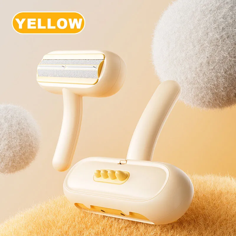 New Pet Hair Remover Brush, Little Dinosaur Double-Sided Lint Roller