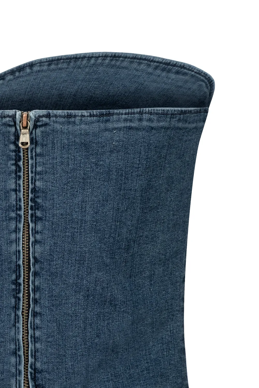 Casual Denim Bustier