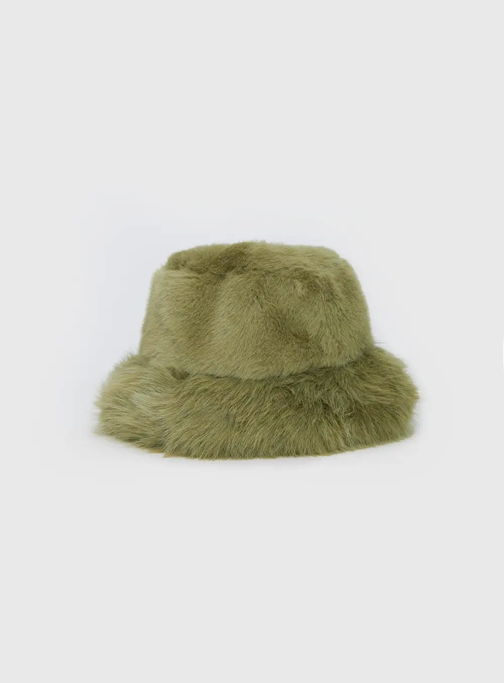 Fluffy Hat Green