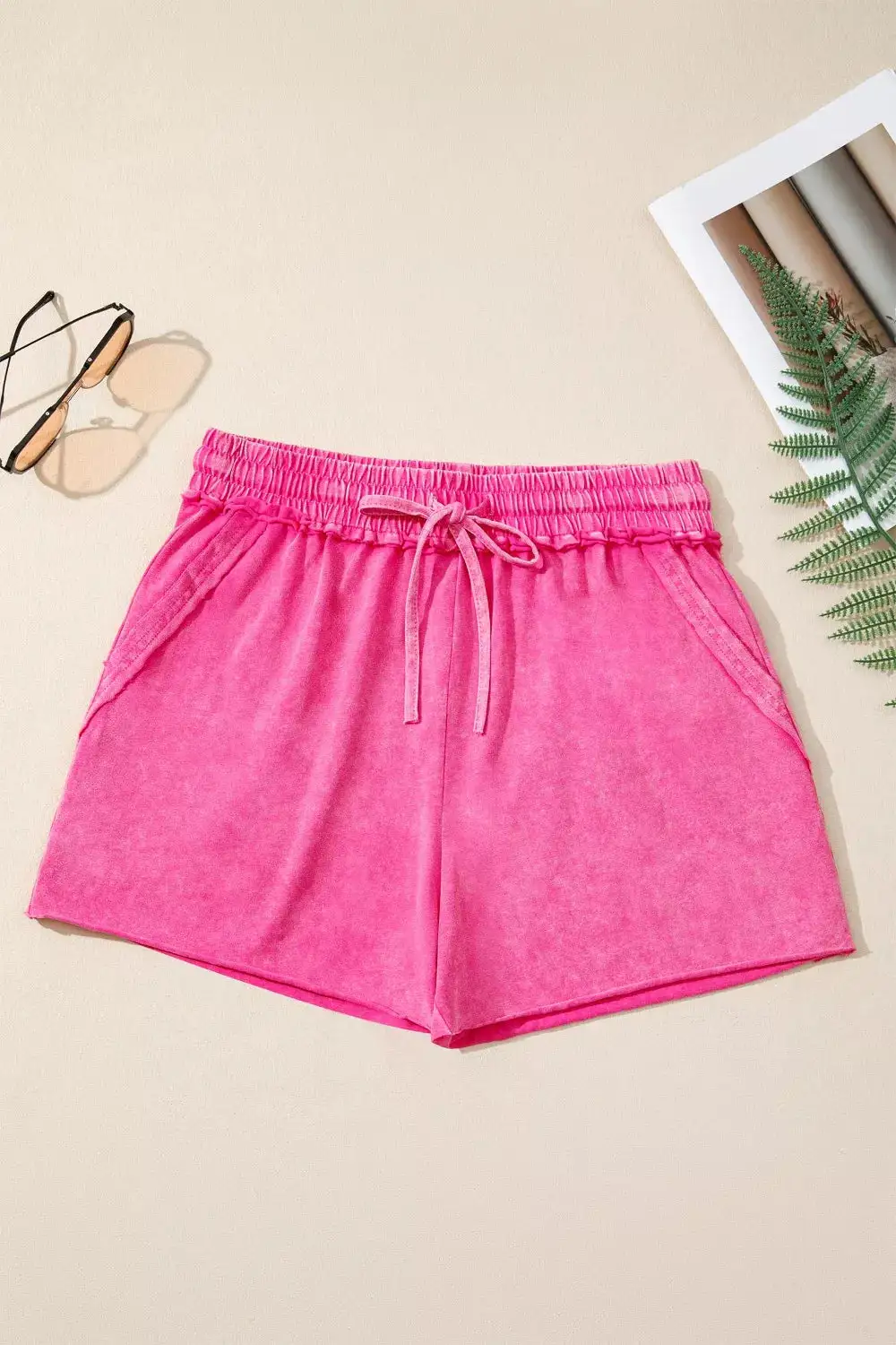 Everyday Drawstring Shorts with Pockets