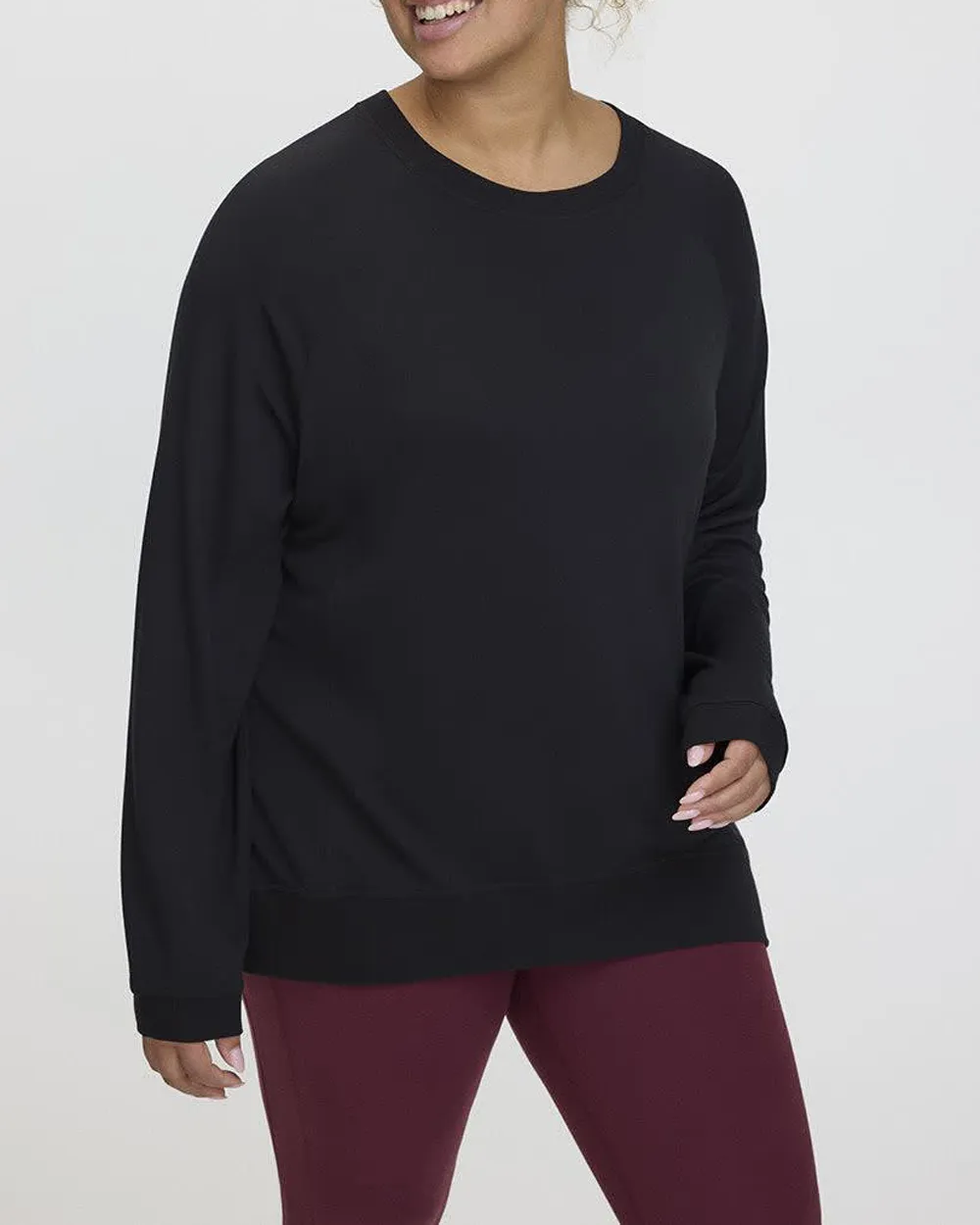 Long-Sleeve French Terry Sweatshirt
