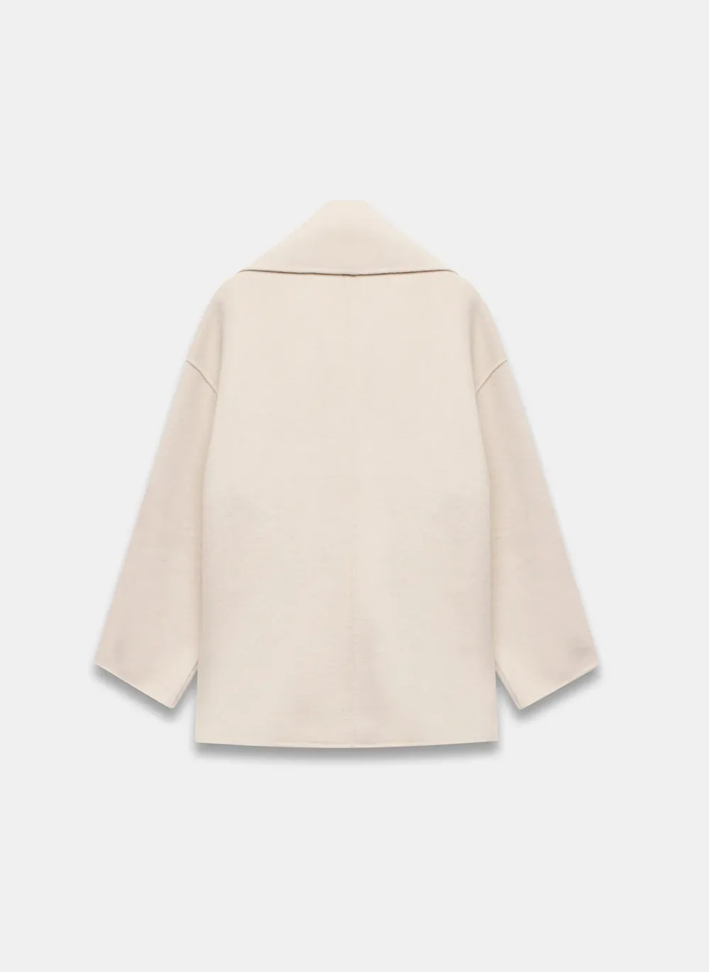Casual Style Finished Scarf Coat