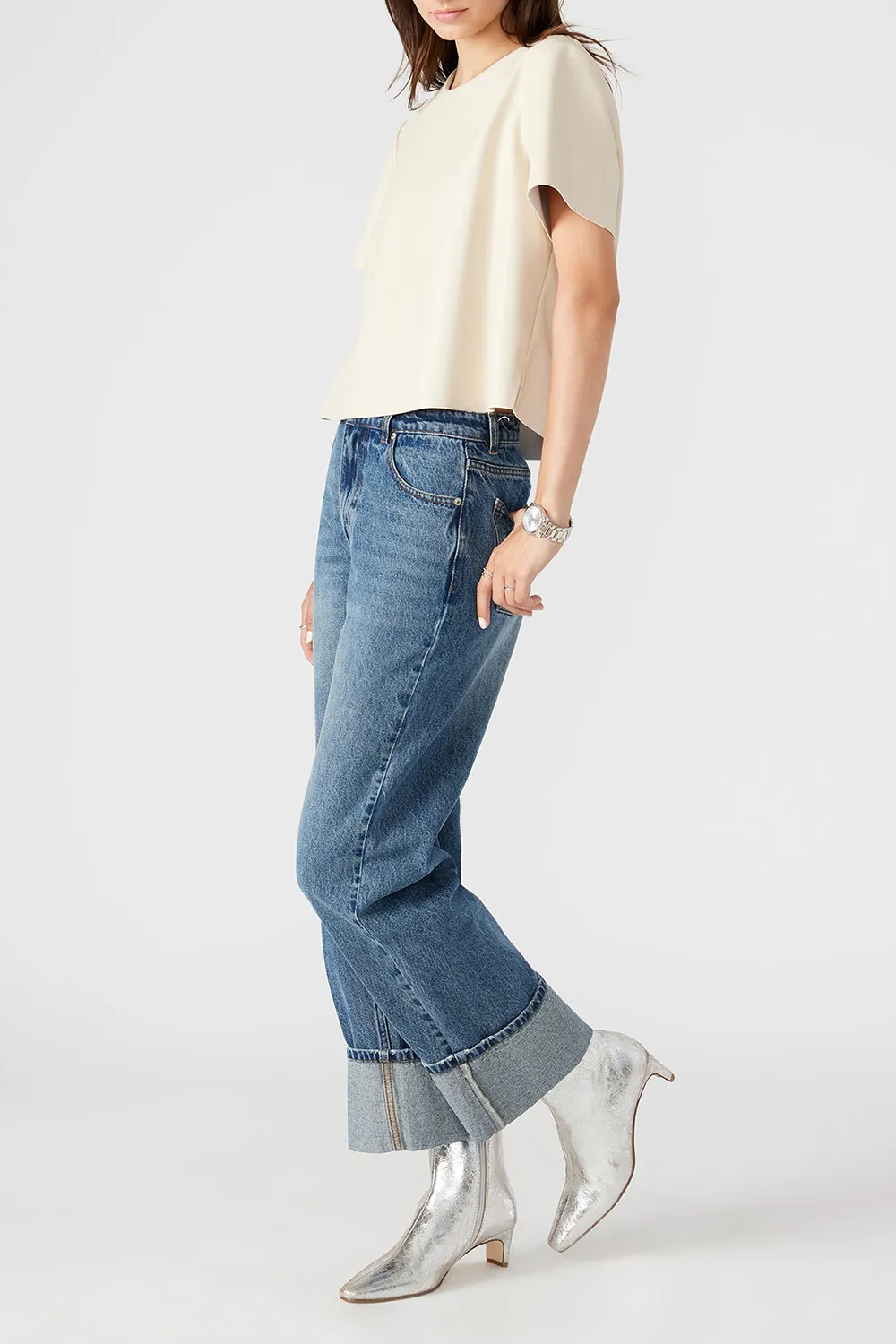 POLYESTER TOP BONE