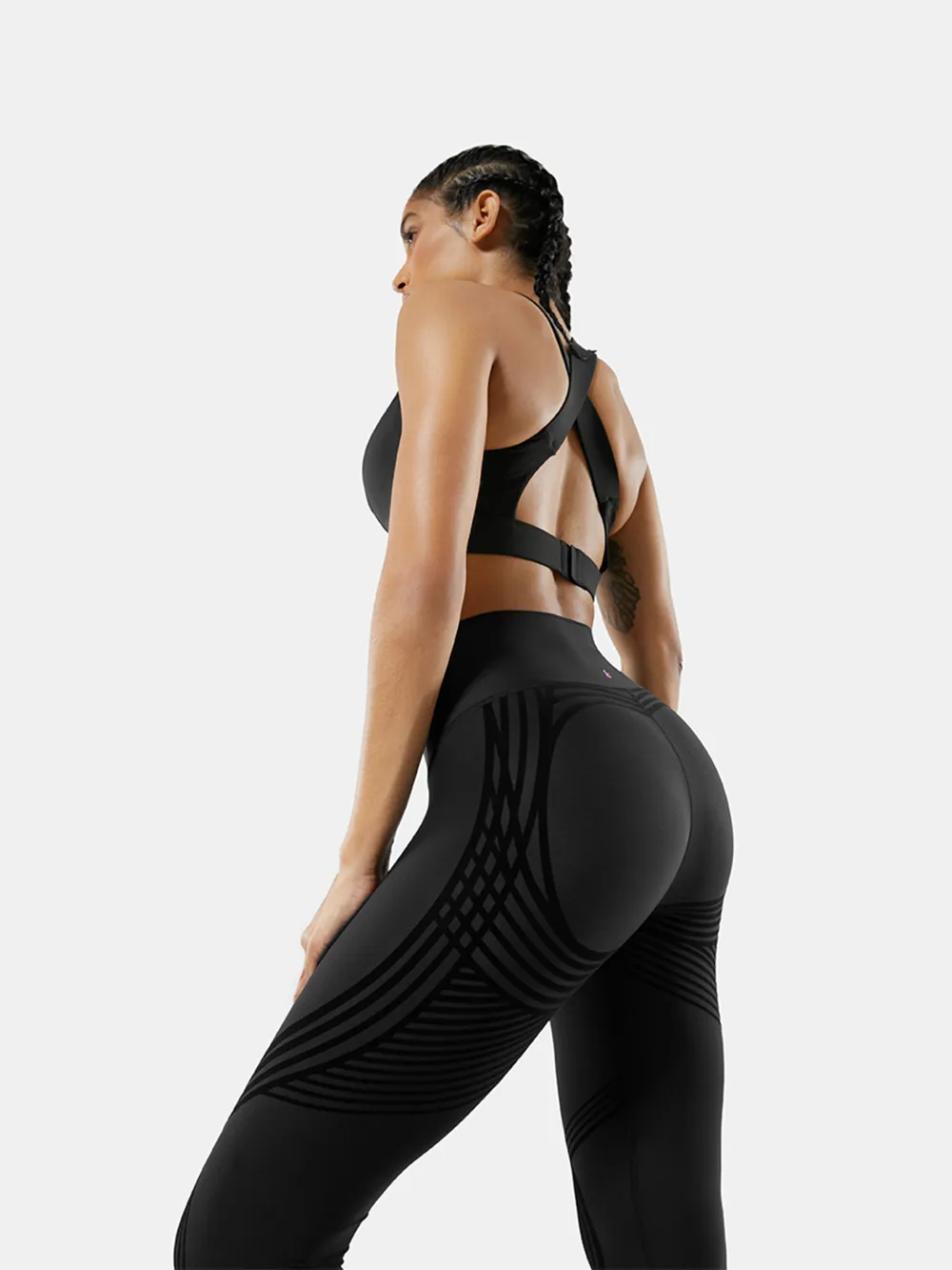 Body Sculpt 7/8 Leggings (Reversible Wear)