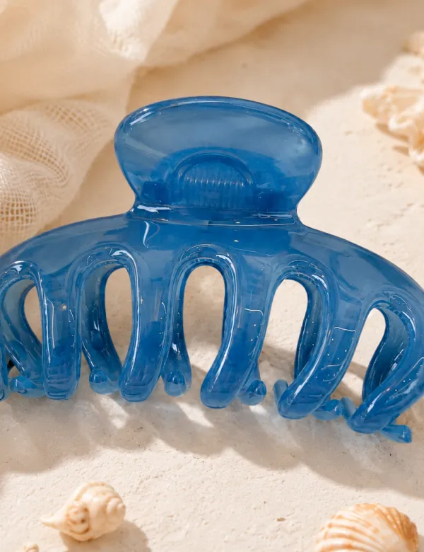 Glossy Translucent Hair Hair Claw Clip Series