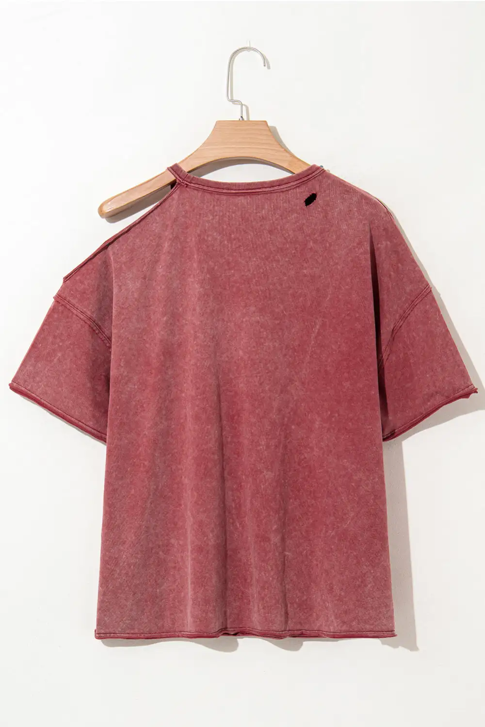 Clay One Shoulder Half Tee