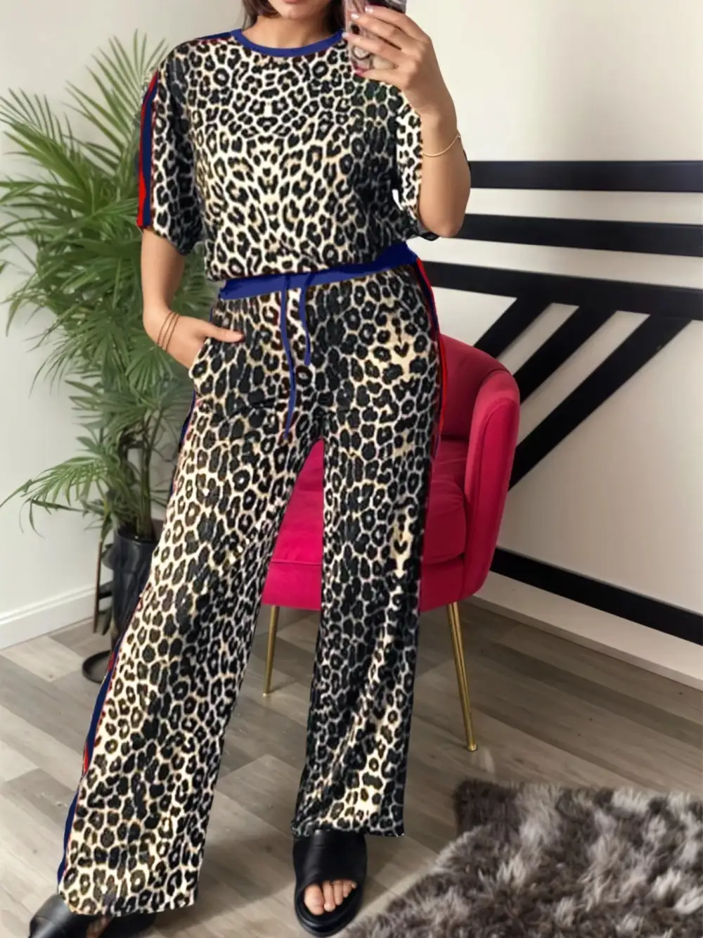 Leopard Print Leopard Jumpsuit