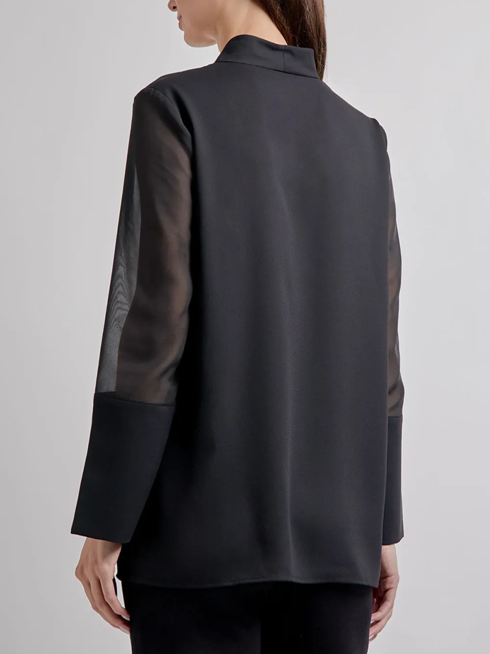 Solid Color Loose Fitting Shirt