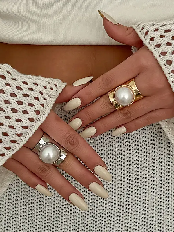 Geometric Polished Ring